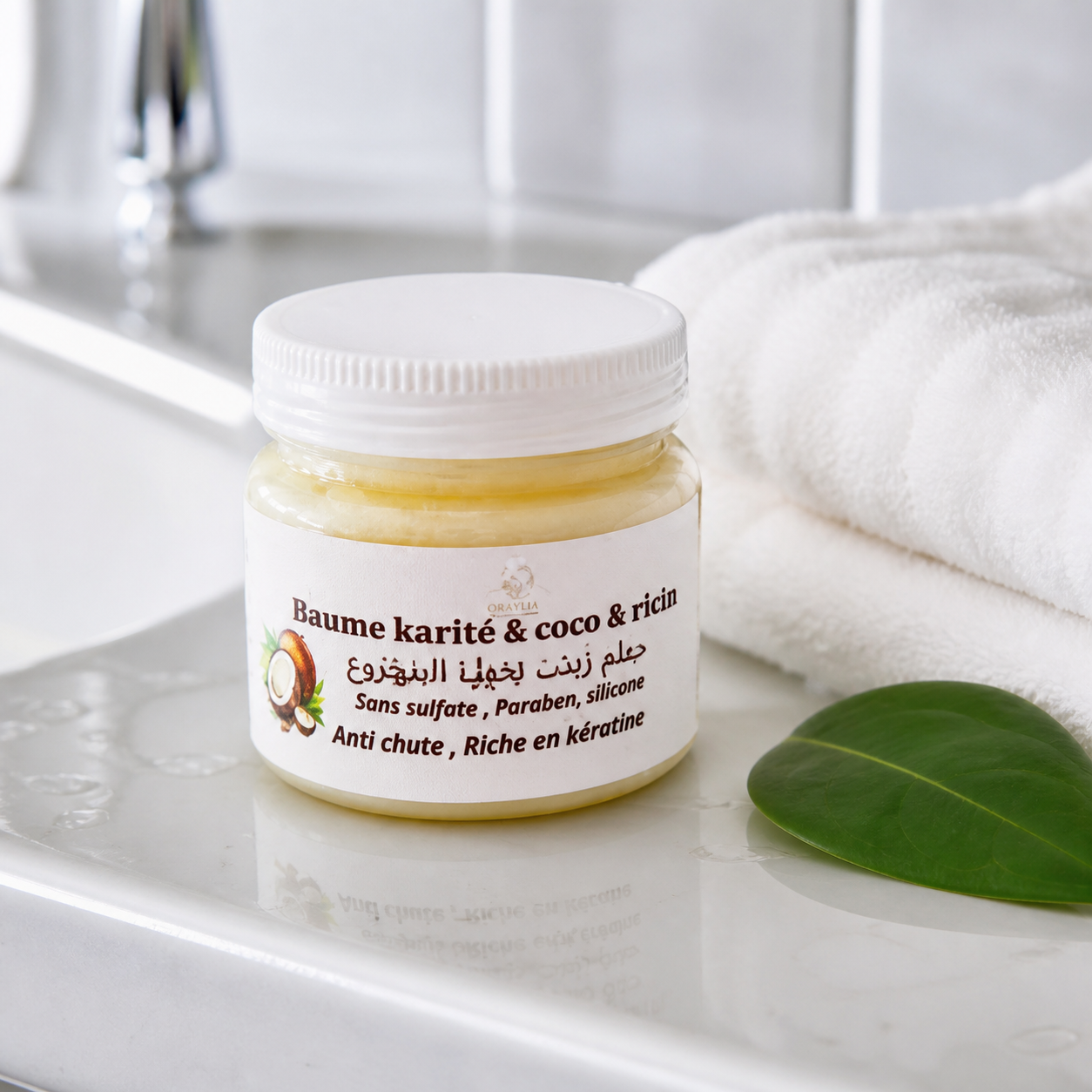 Vue 3 de Masque Capillaire Réparateur